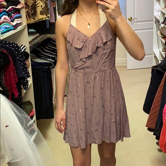 Garage Dresses & Skirts - Purple floral summer dress